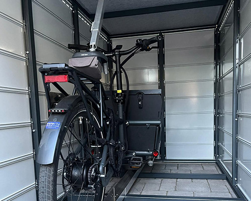 Lastenradgarage Beispiel