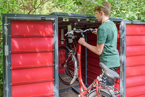 Sicher Einparken - Fahrradgarage | Fahrradbox