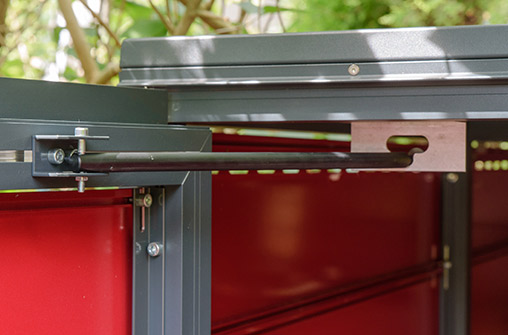 Türen-Feststeller für - Fahrradgarage | Fahrradbox